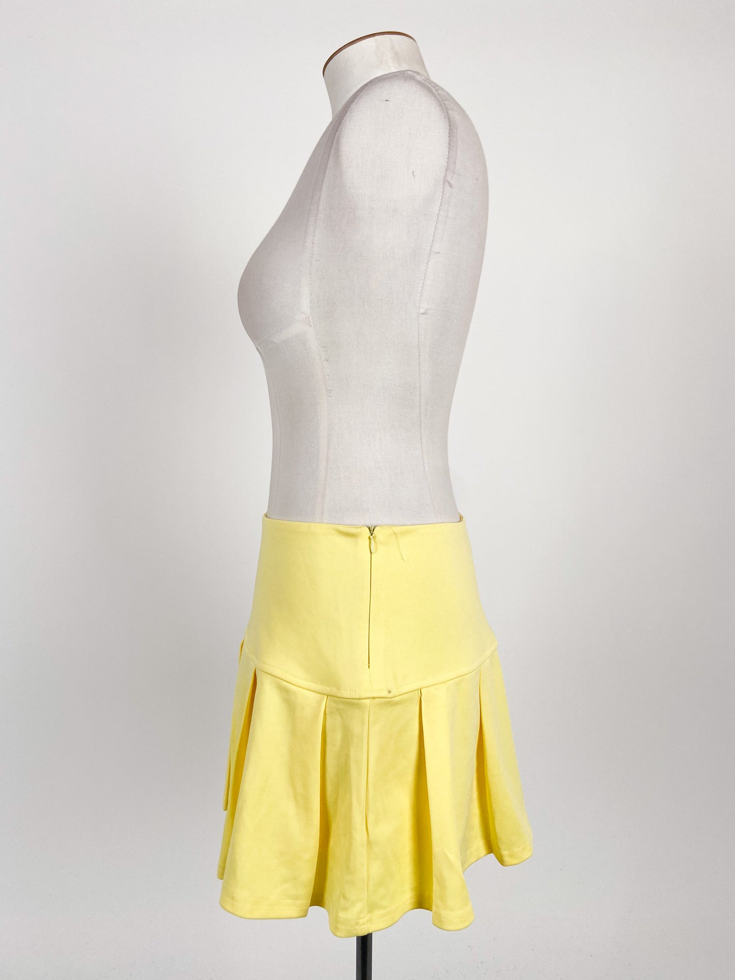 Mirrou | Yellow Casual Skirt | Size XL
