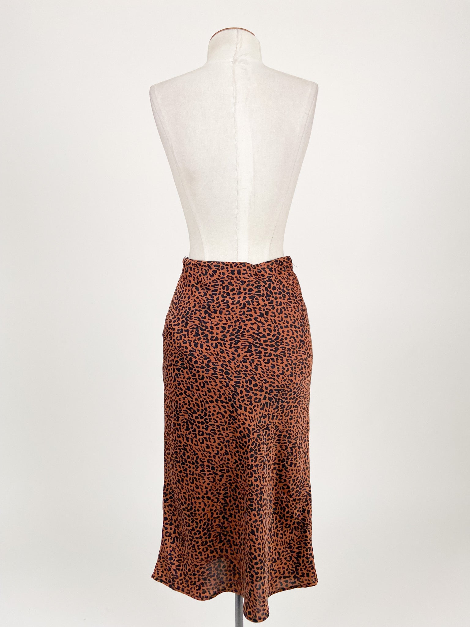 Glassons Brown Casual Skirt Size 6 Again