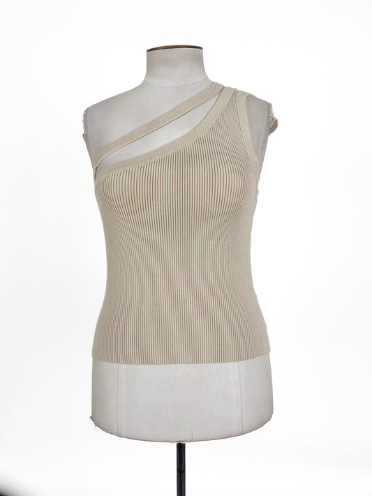Huffer | Beige Casual Top | Size 10