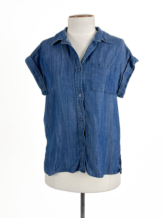 Zest | Blue Casual Top | Size 8