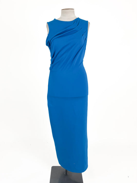 Wynn Hamlyn | Blue Cocktail Dress | Size 12