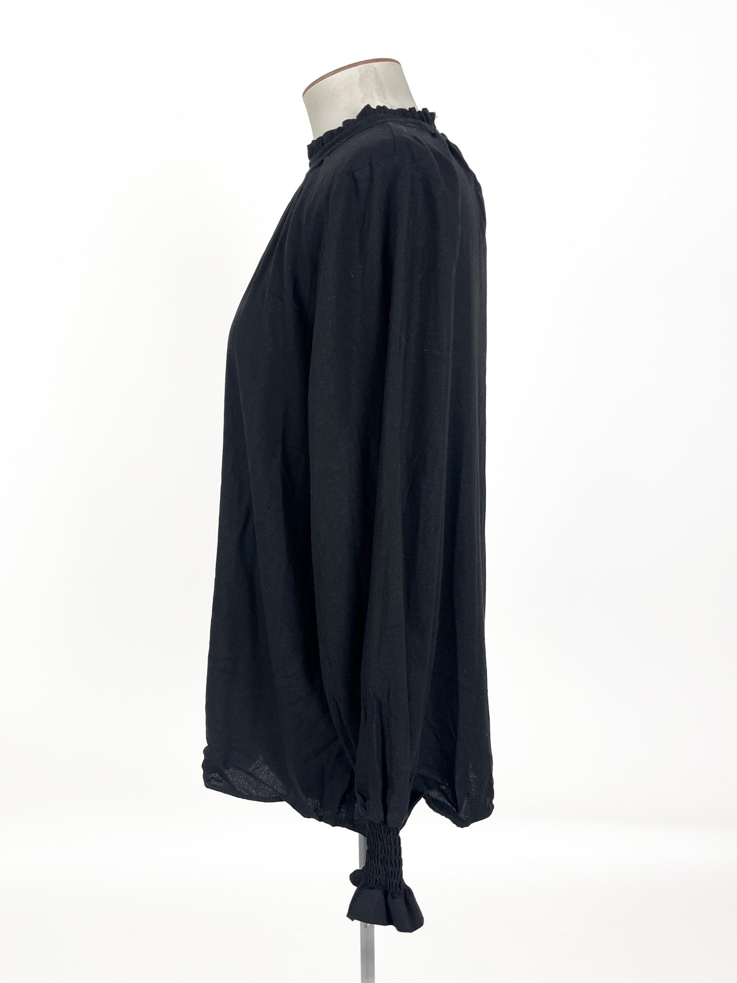 Ruby + Rain - Black Blouse (Size 18)