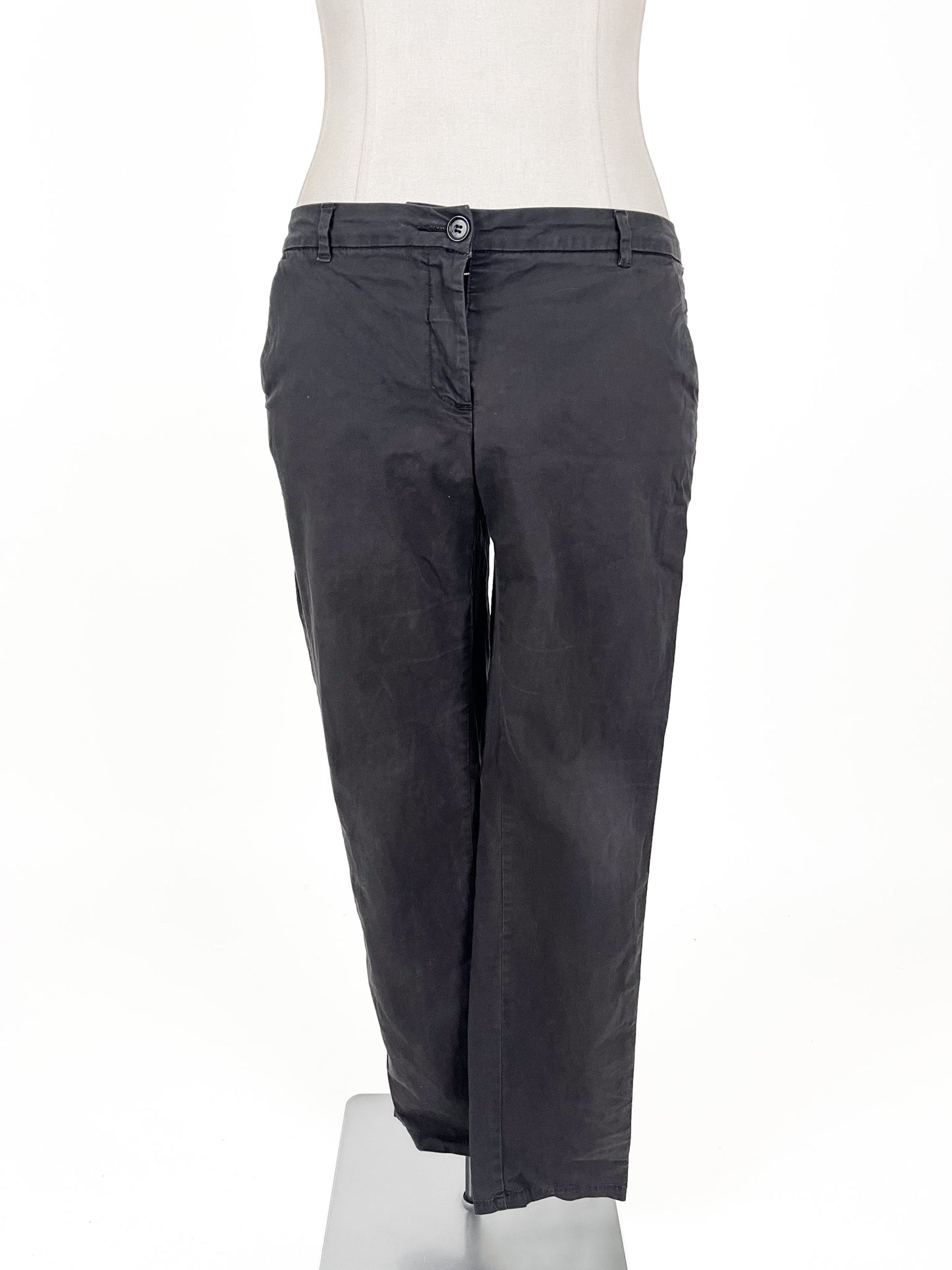 Country Road | Black Cropped Skinny Pants | Size 12