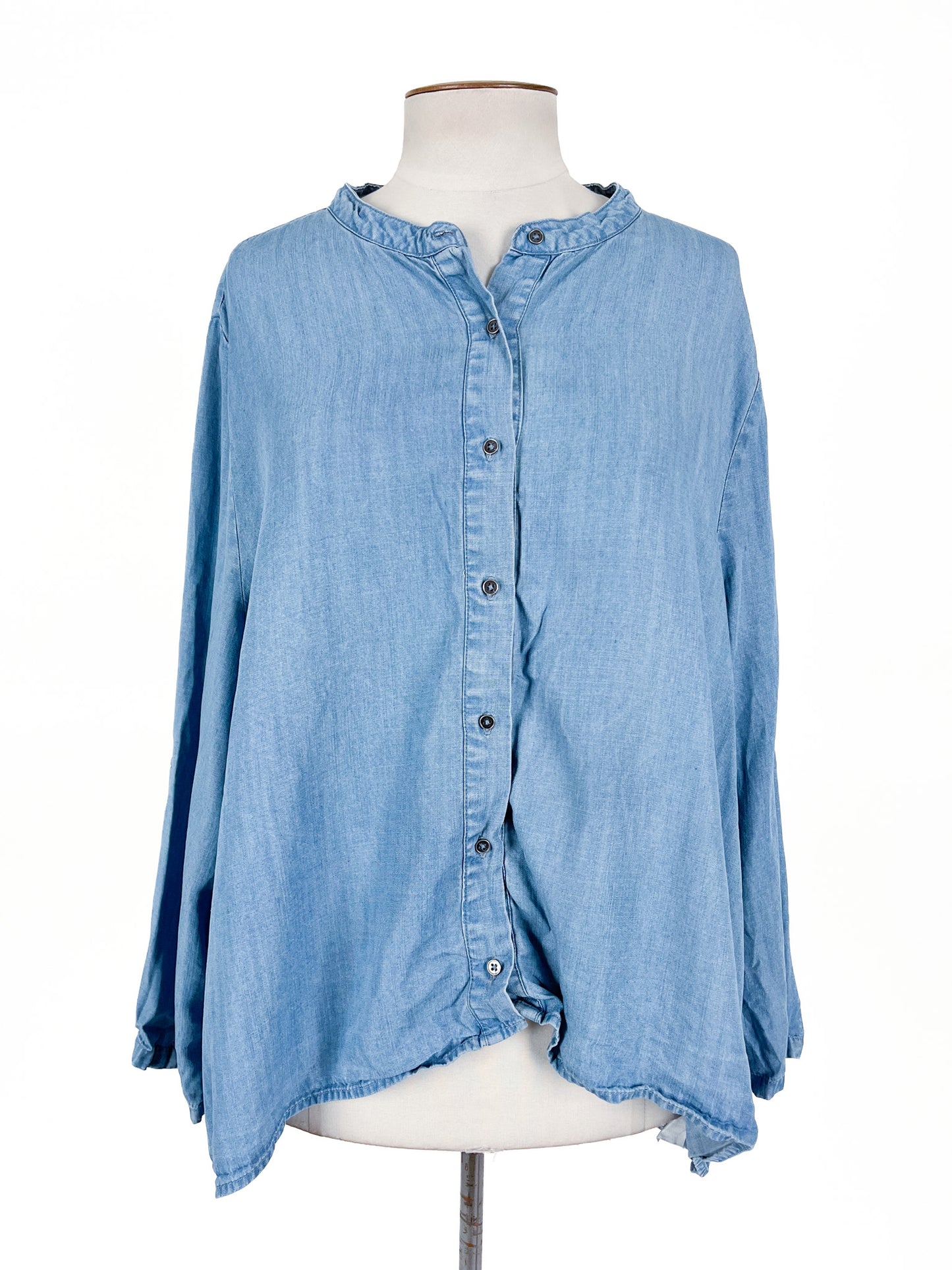 SASS | Blue Casual Top | Size 18
