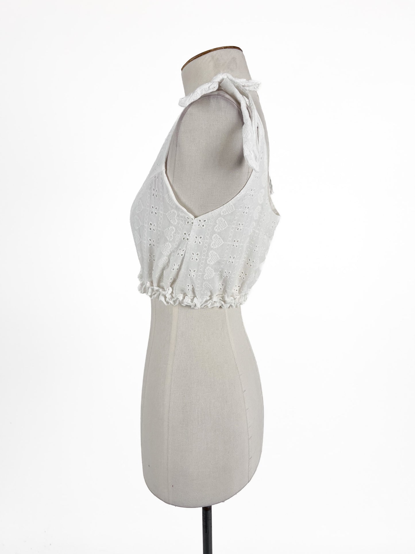 Unknown Brand | White Casual Top | Size S