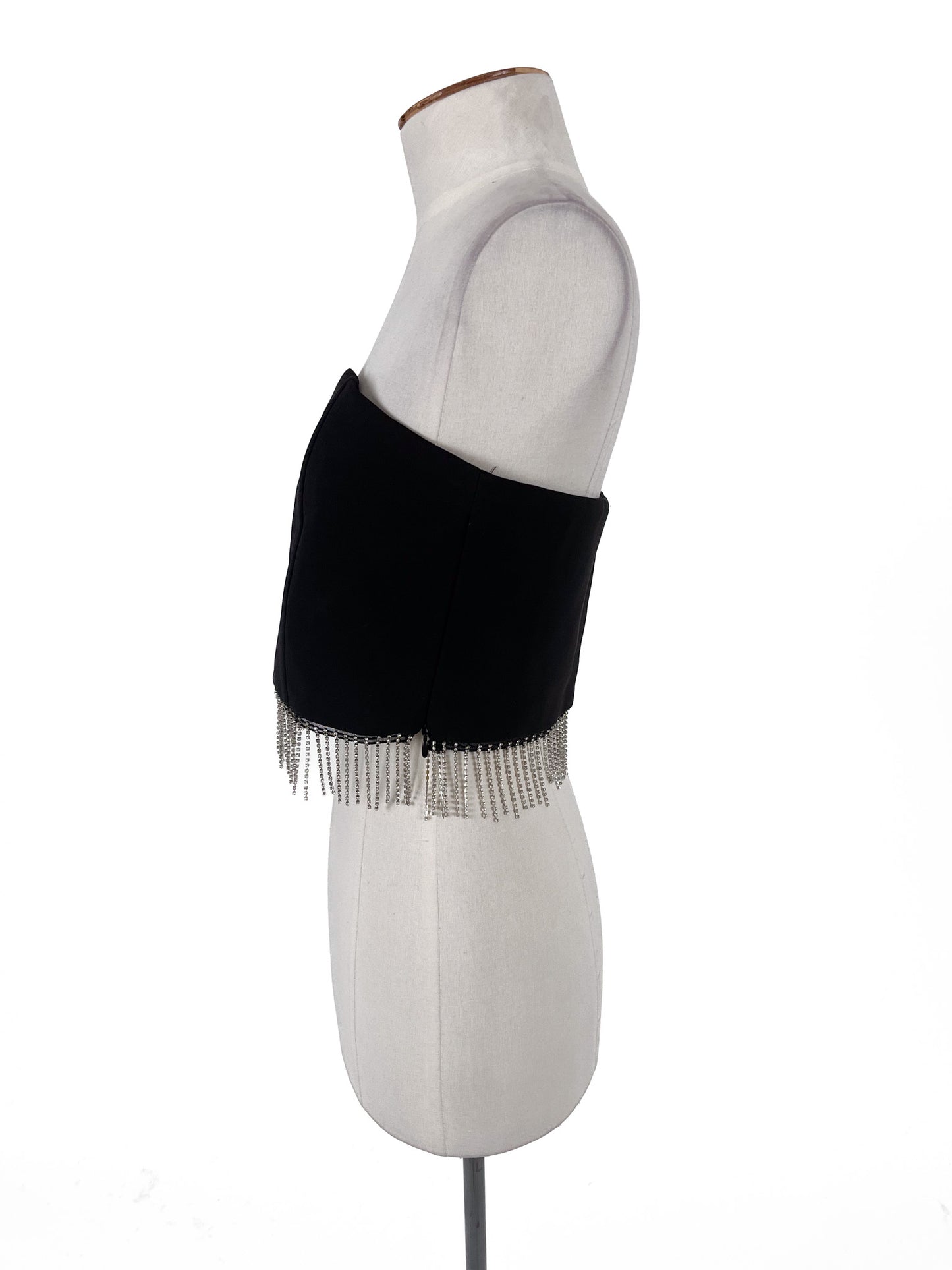 Zara | Black Cocktail Top | Size S