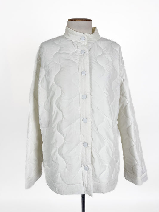 Ruby | White Casual Jacket | Size M