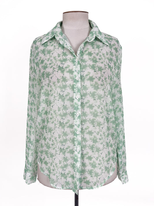 Cider | Green Casual Top | Size S