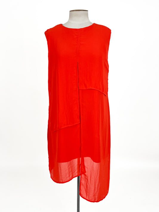 Repertoire | Orange Cocktail/Workwear Dress | Size 14
