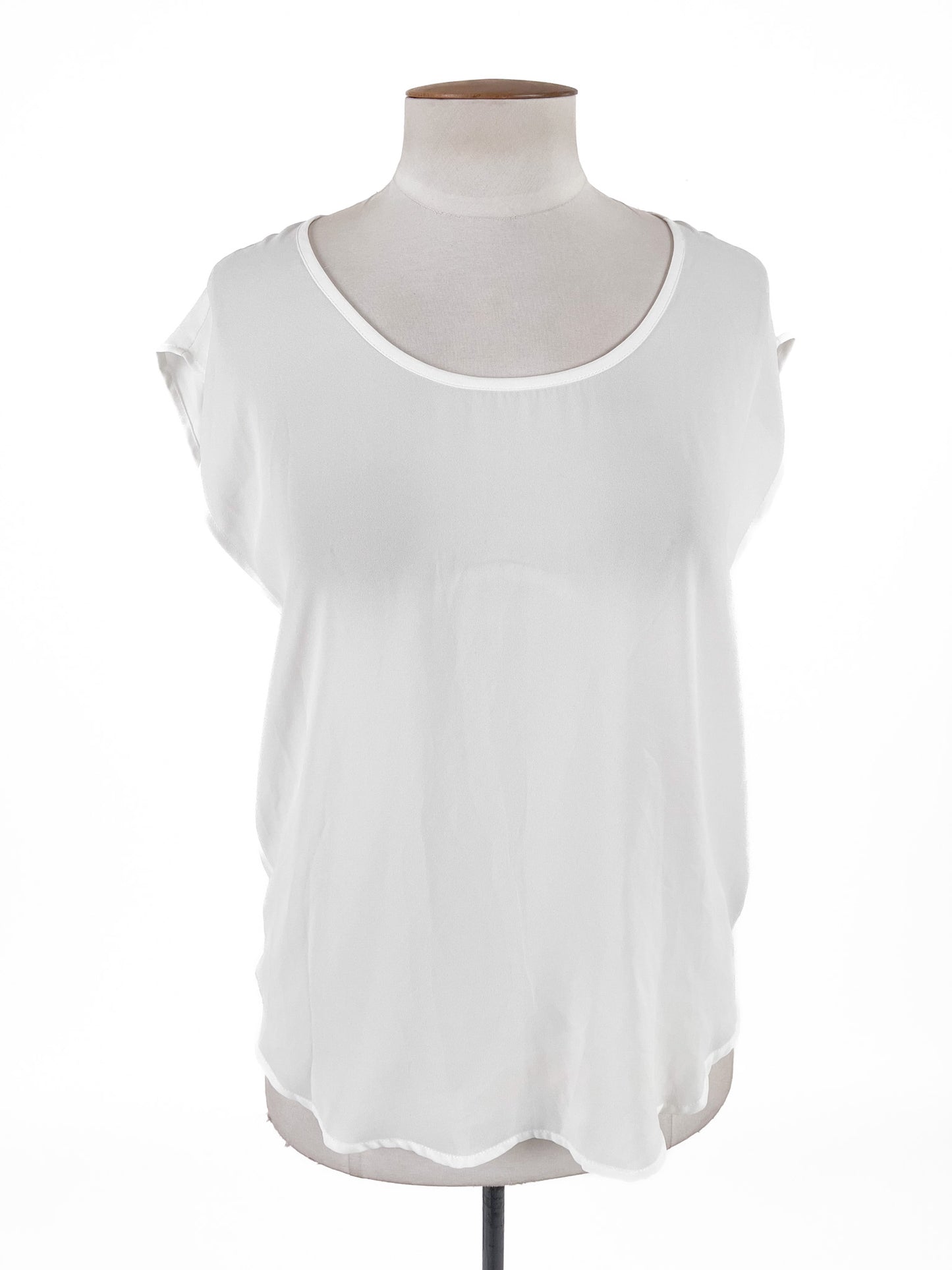 Decjuba | White Casual Top | Size L