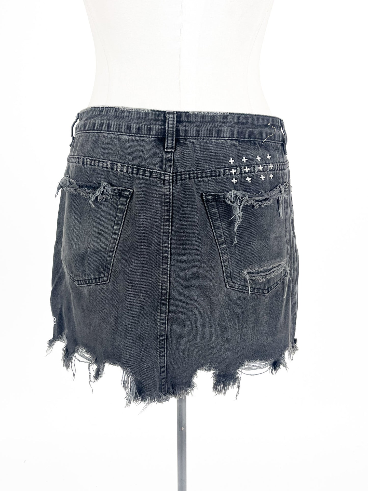Ksubi | Black Casual Skirt | Size 12