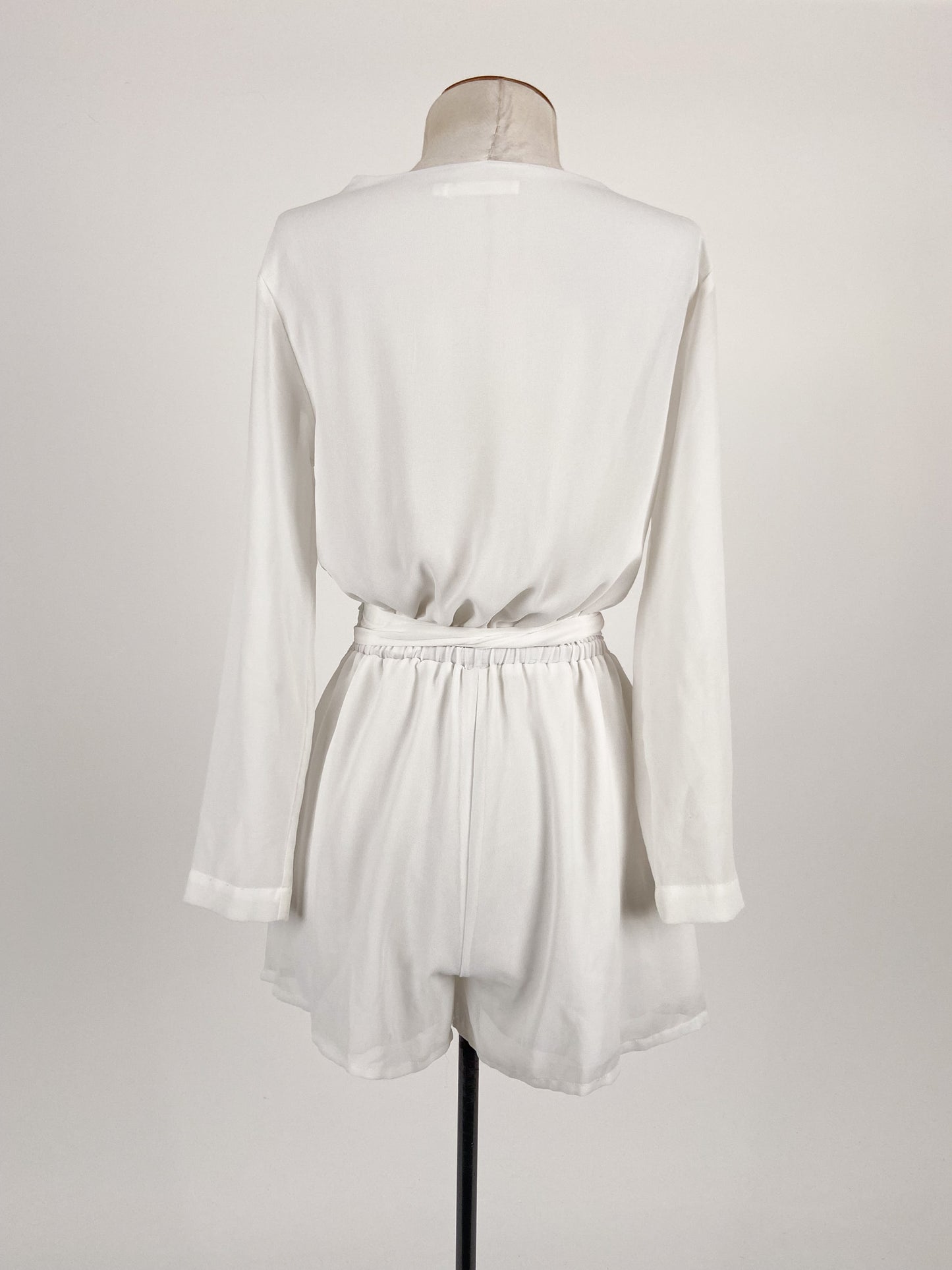 Ruby | White Casual/Cocktail Playsuit | Size 6
