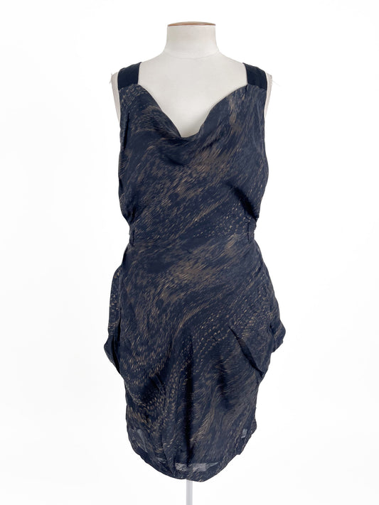 Veronika Maine | Black Cocktail Dress | Size 14