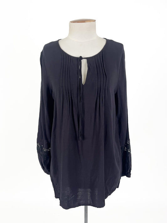 Dotti - Black Blouse (Size 8)
