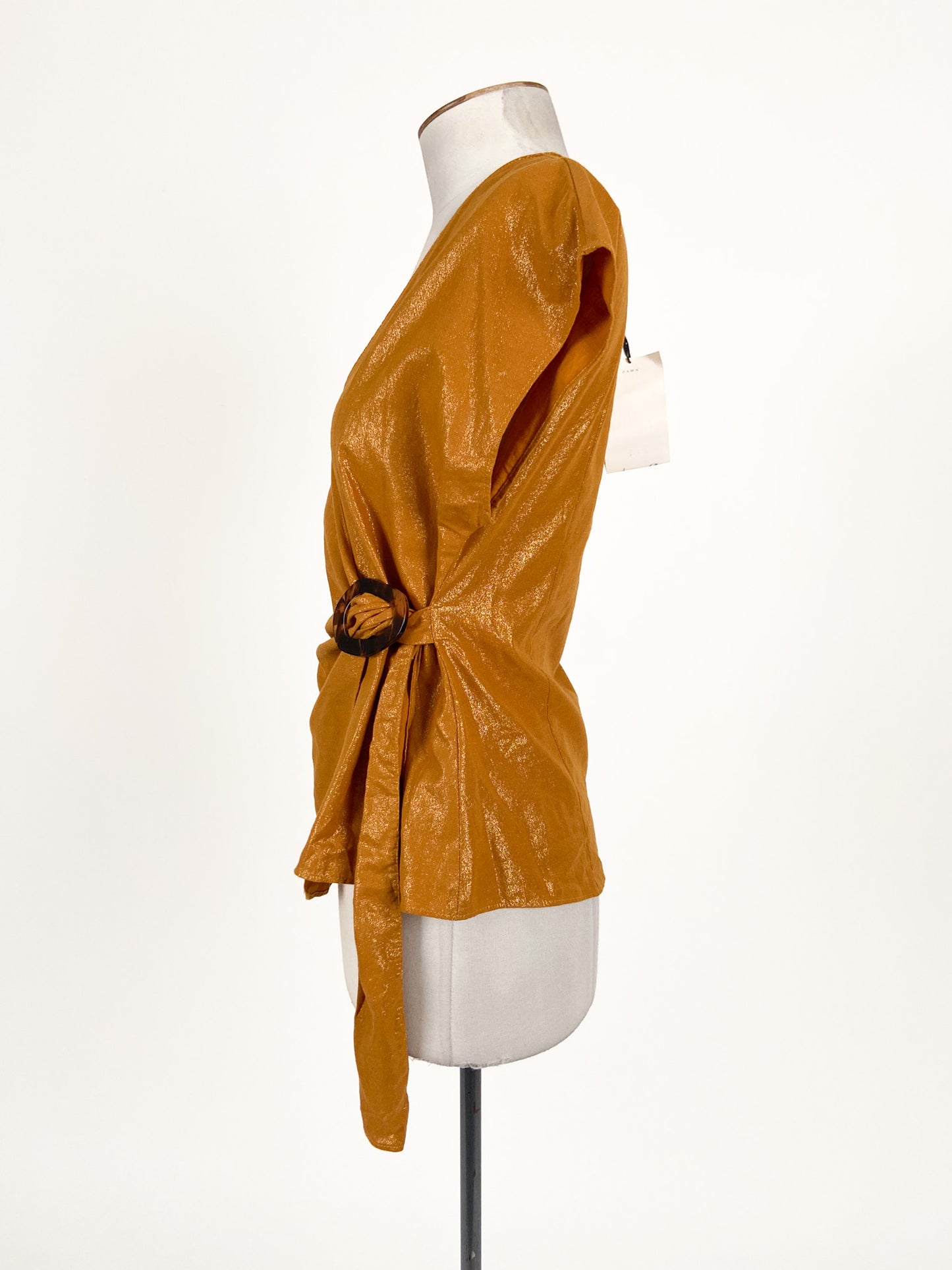 Zara | Yellow Cocktail/Workwear Top | Size S