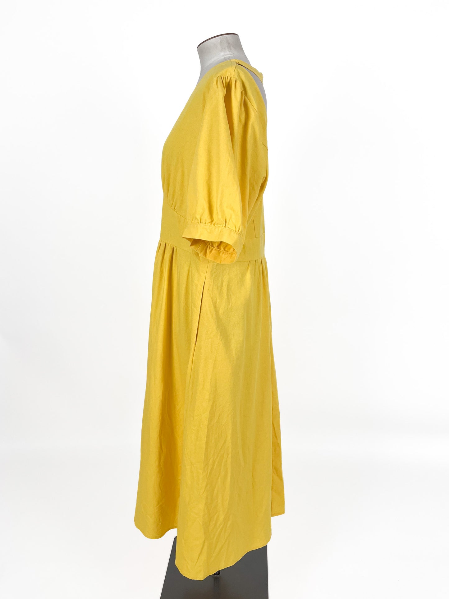 City Chic | Yellow Casual Dress | Size 18