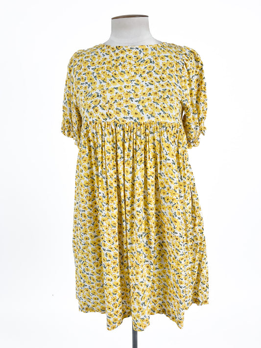 Nunui | Yellow Casual Dress | Size 10