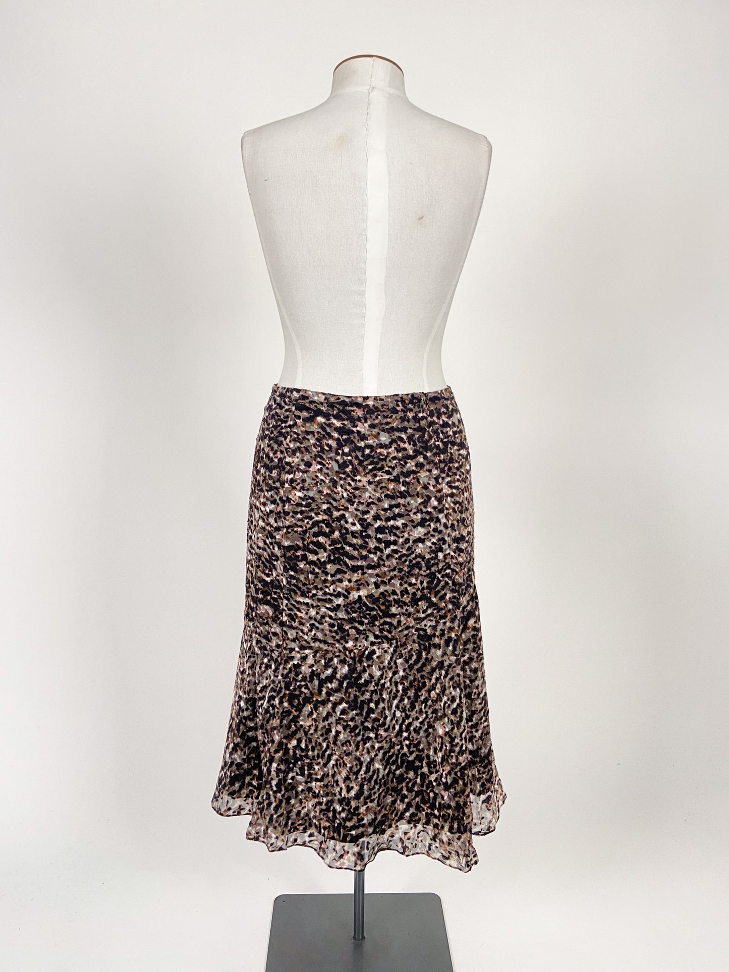 David Lawrence | Multicoloured Workwear Skirt | Size 12
