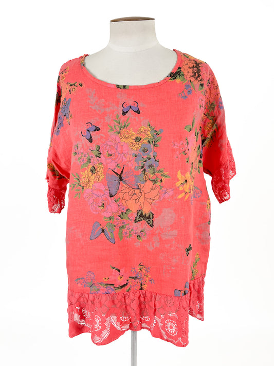 Helga May | Multicoloured Casual Top | Size XL