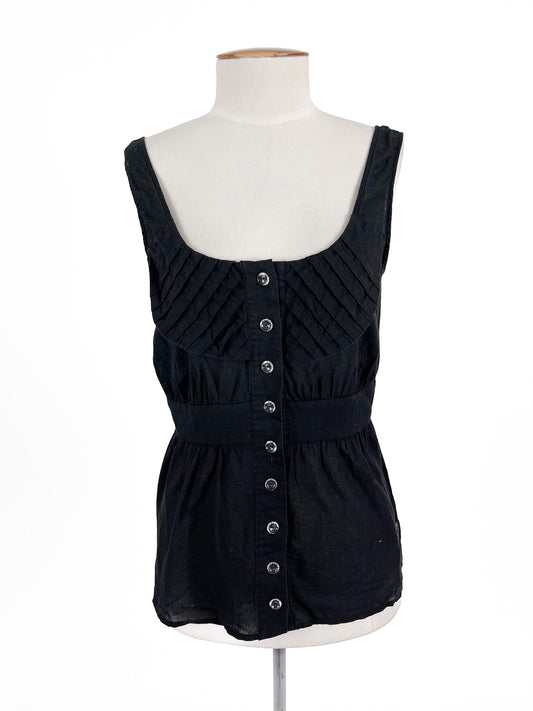 Grab Denim | Black Casual Top | Size 10
