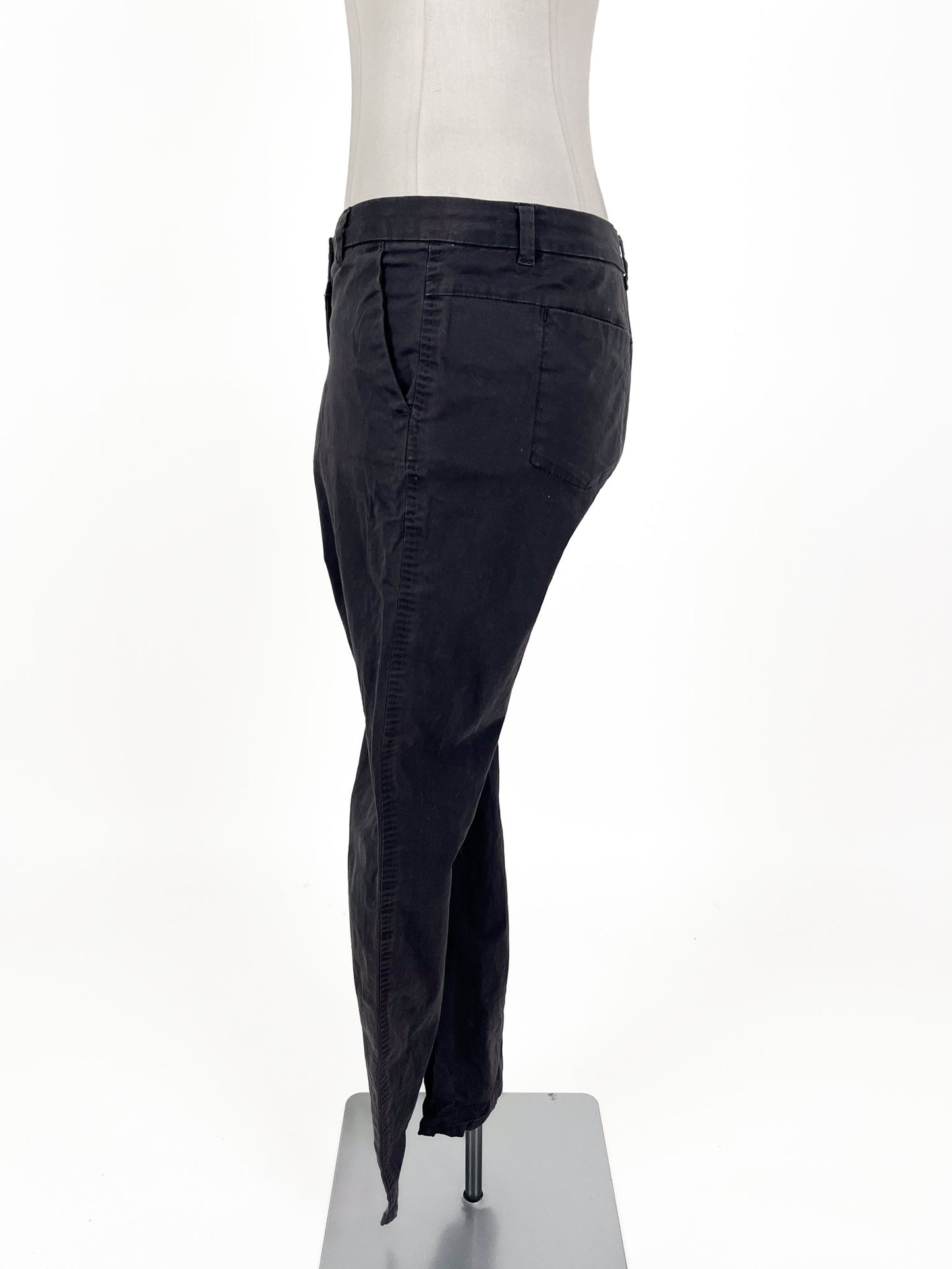 Country Road | Black Cropped Skinny Pants | Size 12