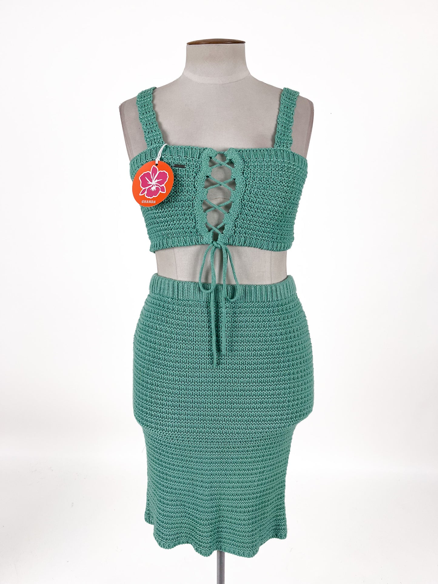 Ghanda | Green Casual Sets | Size M