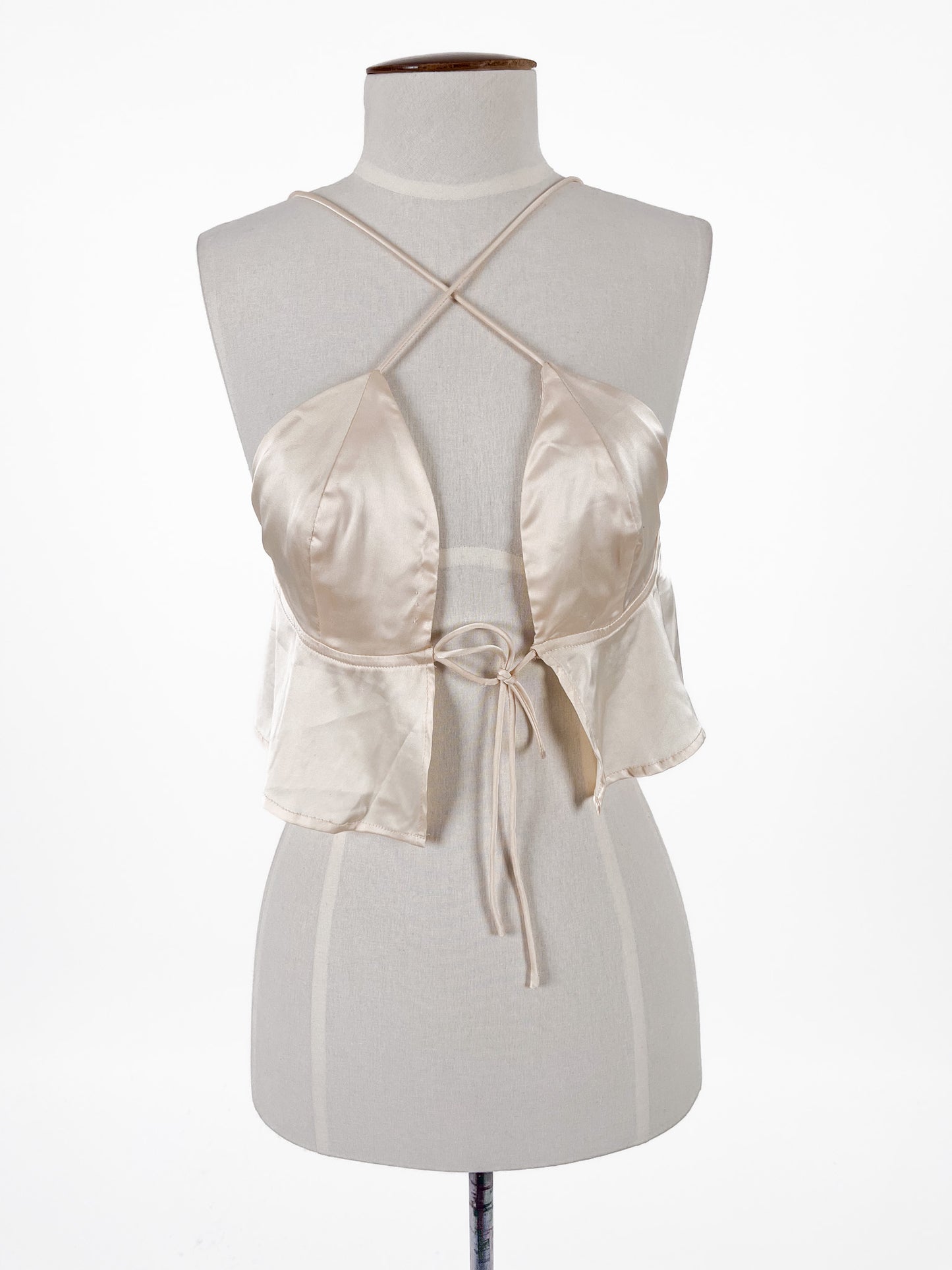 Superdown | Beige Casual/Cocktail Top | Size XS