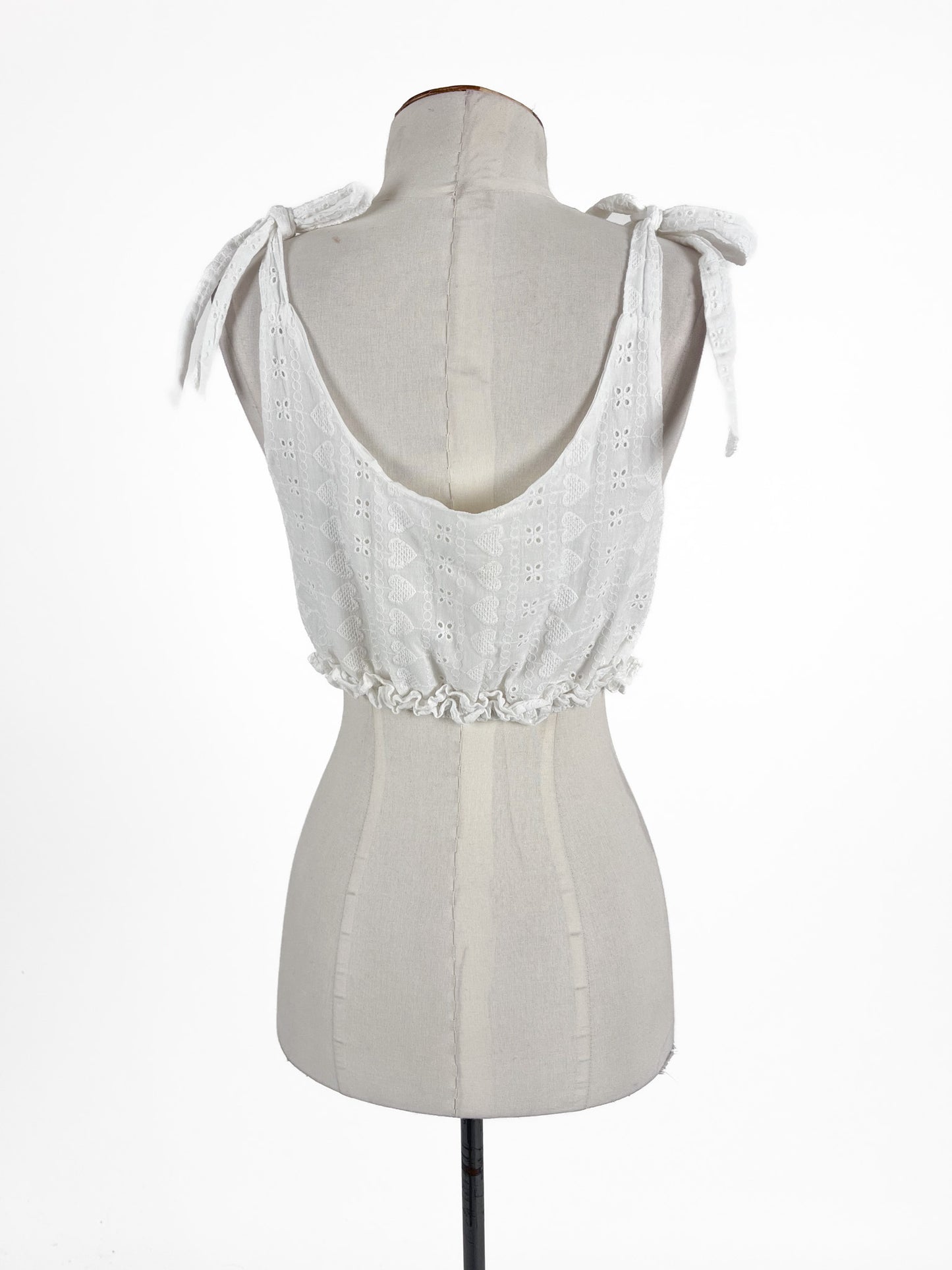 Unknown Brand | White Casual Top | Size S
