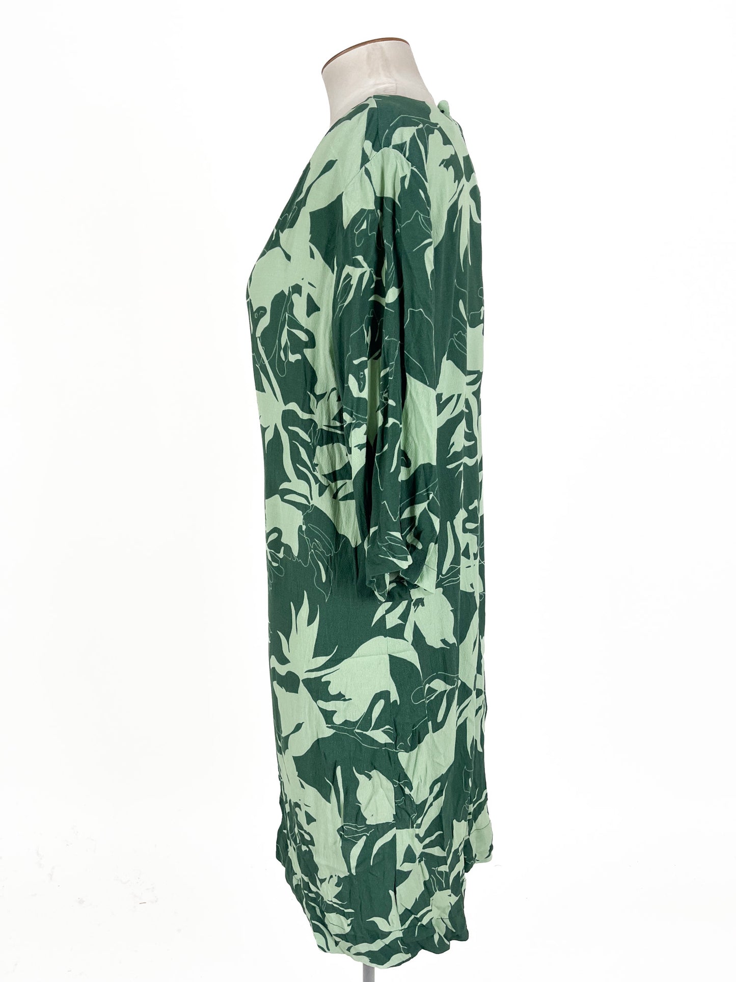 Elm | Green Casual/Workwear Dress | Size 14