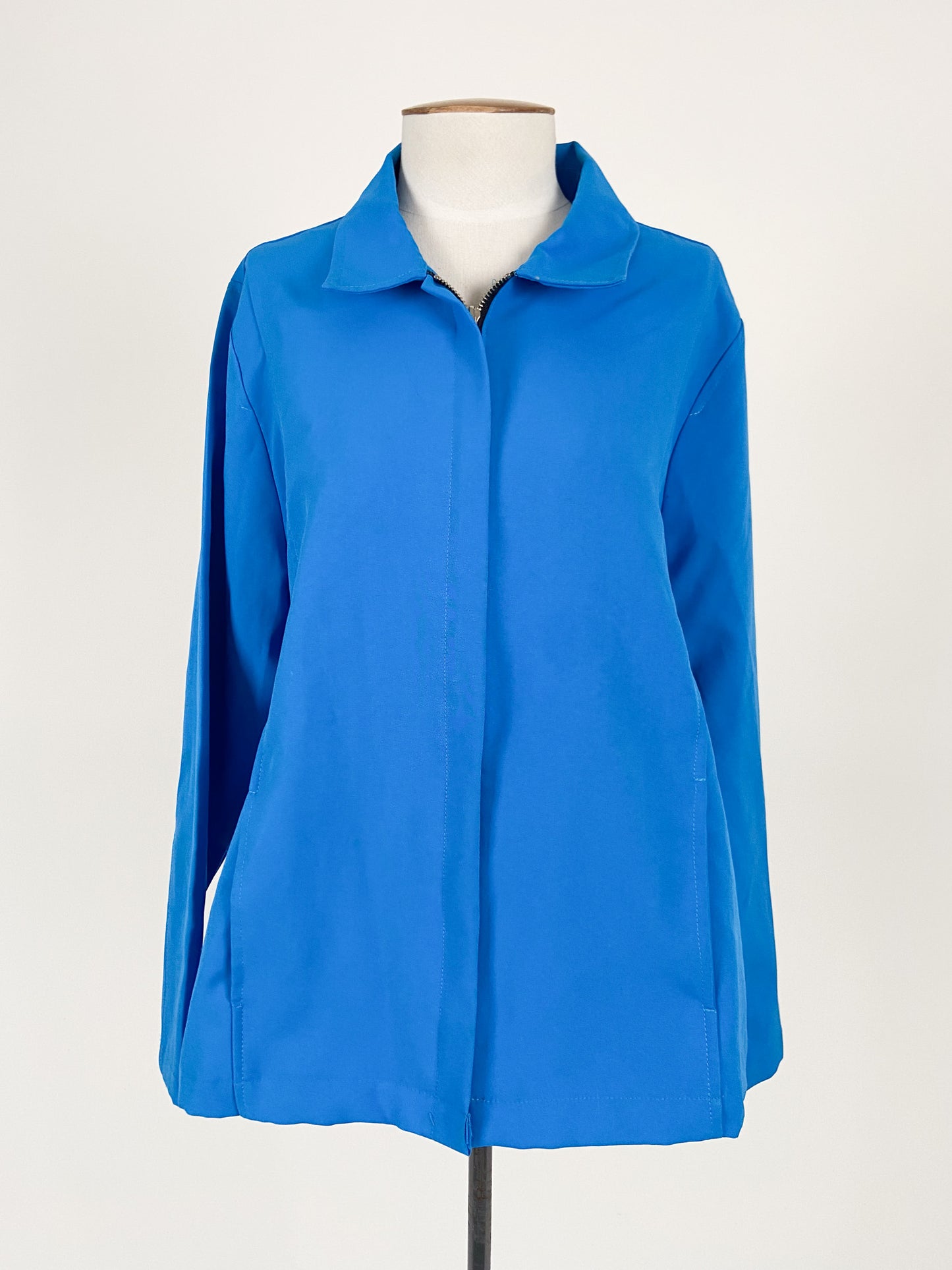 Mackenzie Ellen | Blue Workwear Top | Size M