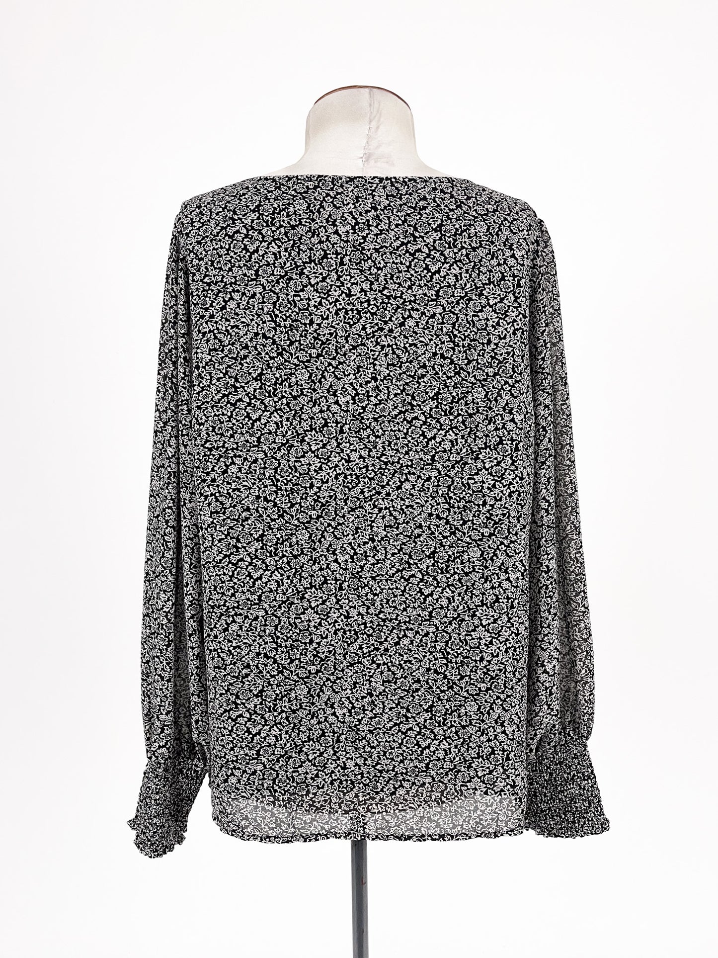 Whistle | Black Casual Top | Size 12