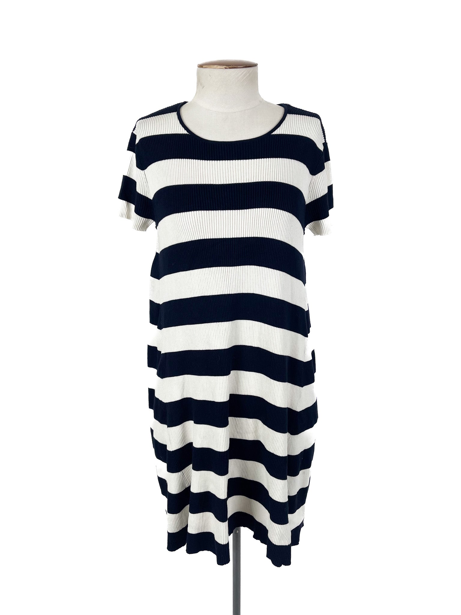 Zara - Blue & White Mini Dress (Size S)