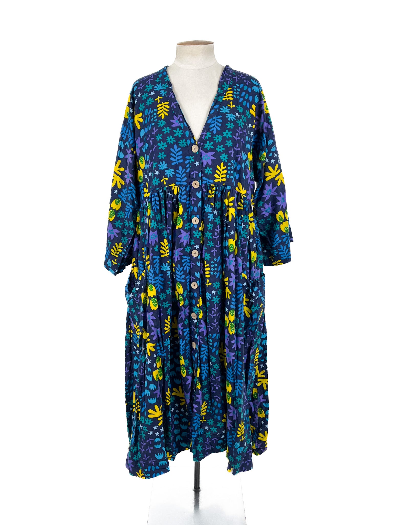 Keshet - Navy Midi Dress (Size XXL)
