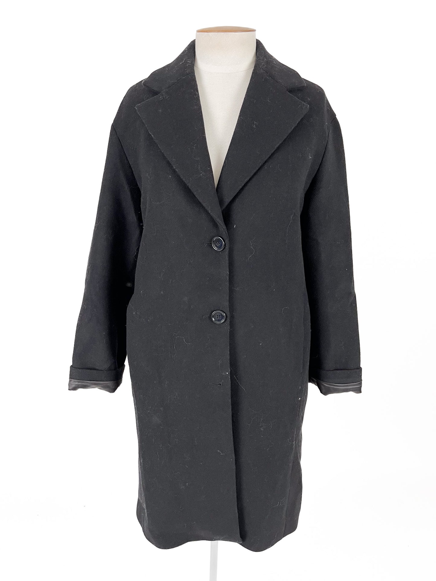 Mango | Black Casual/Workwear Coat | Size S