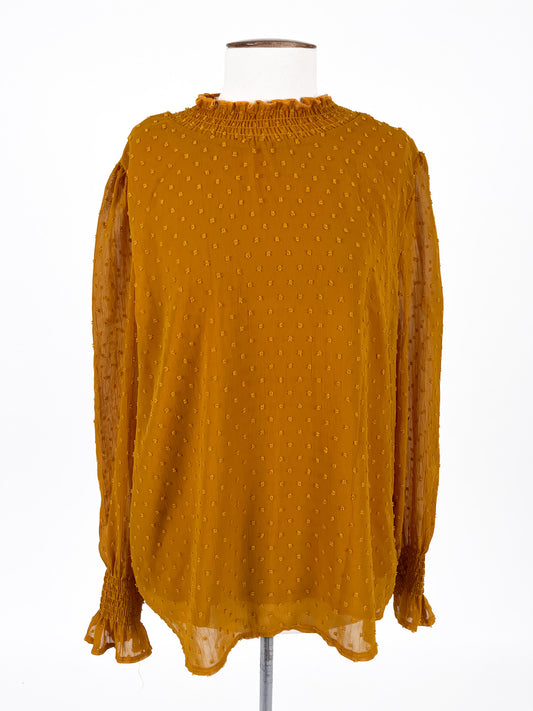 Izabel London | Yellow Casual/Workwear Top | Size 14