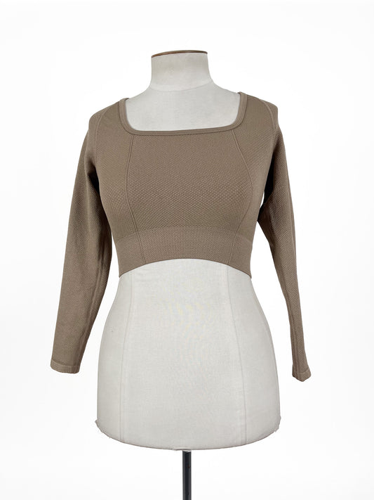 Aim - Brown Sports Top (Size M)