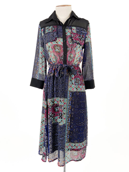 Style London | Multicoloured Casual/Workwear Dress | Size XS