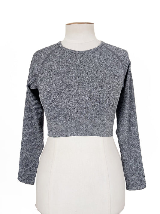 Aim'n | Grey Activewear Top | Size L