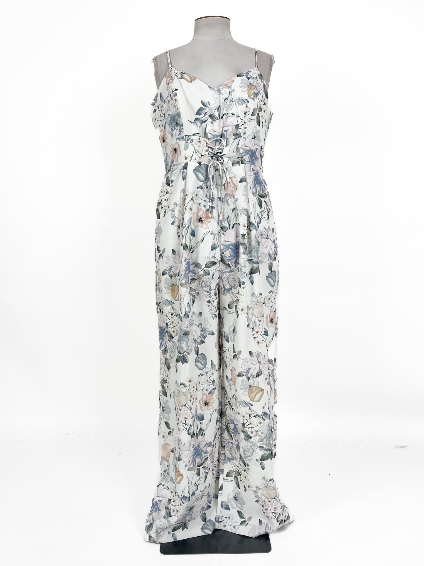 Forever New | White Casual Jumpsuit | Size 16