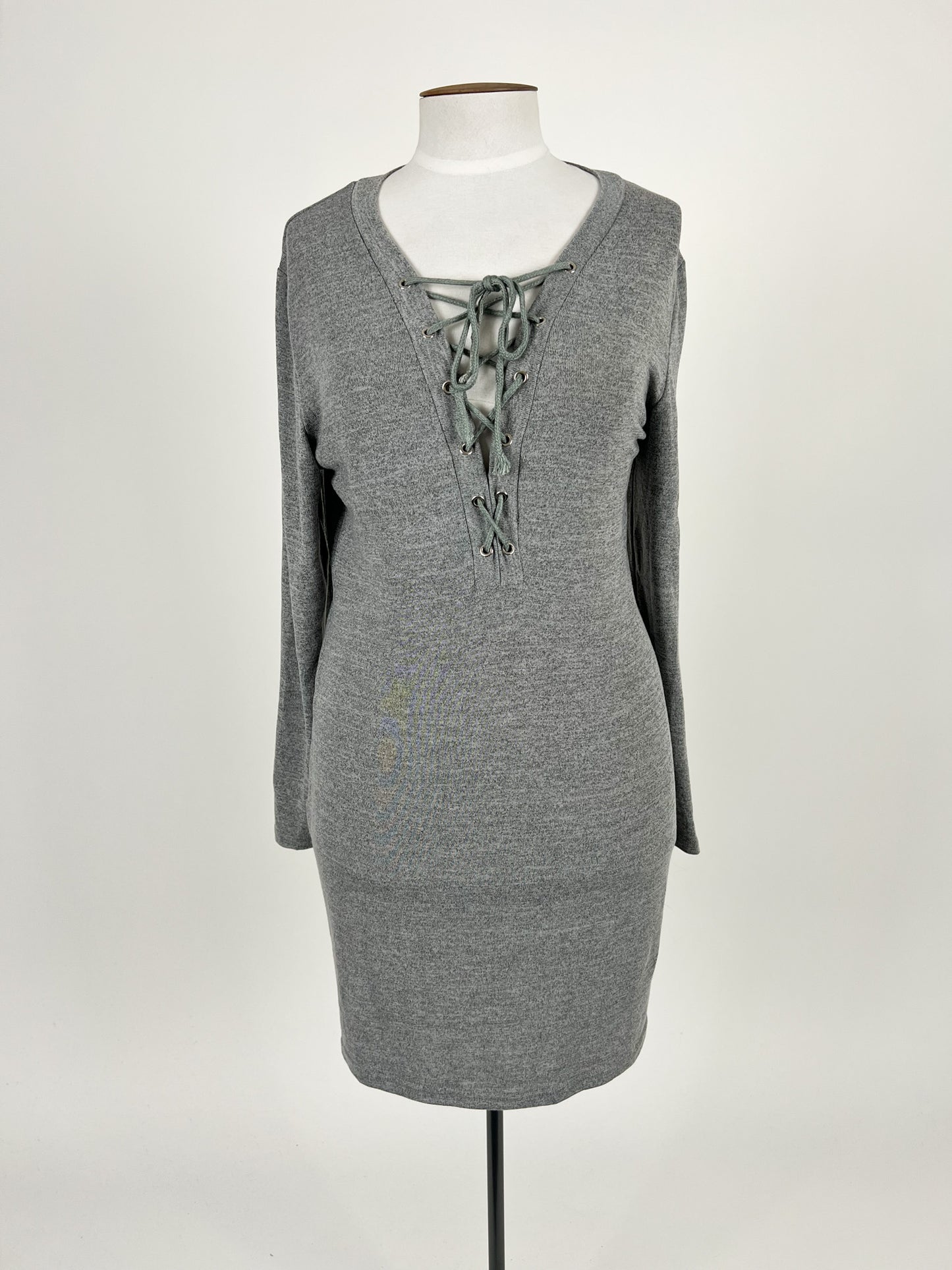 Pink Diamond | Grey Casual Dress | Size L