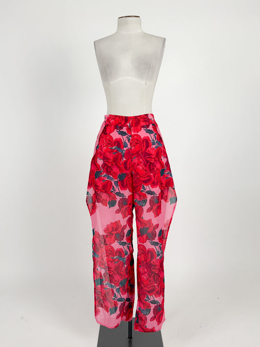 Pia | Multicoloured Cocktail Pants | Size S