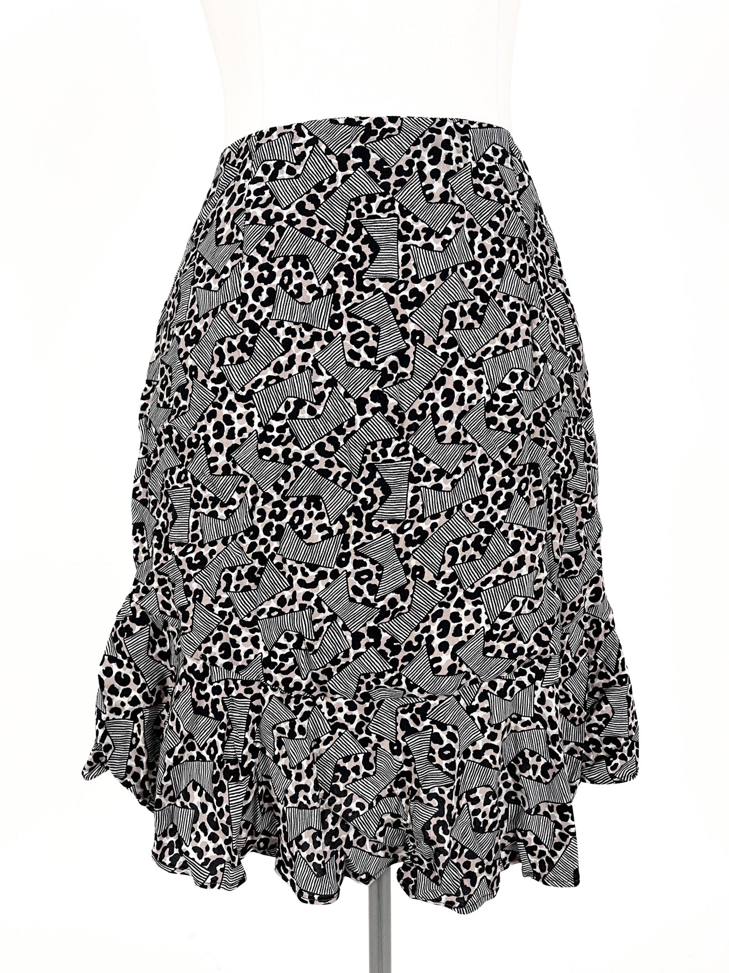 Atmos & Here | Multicoloured Casual Skirt | Size 8