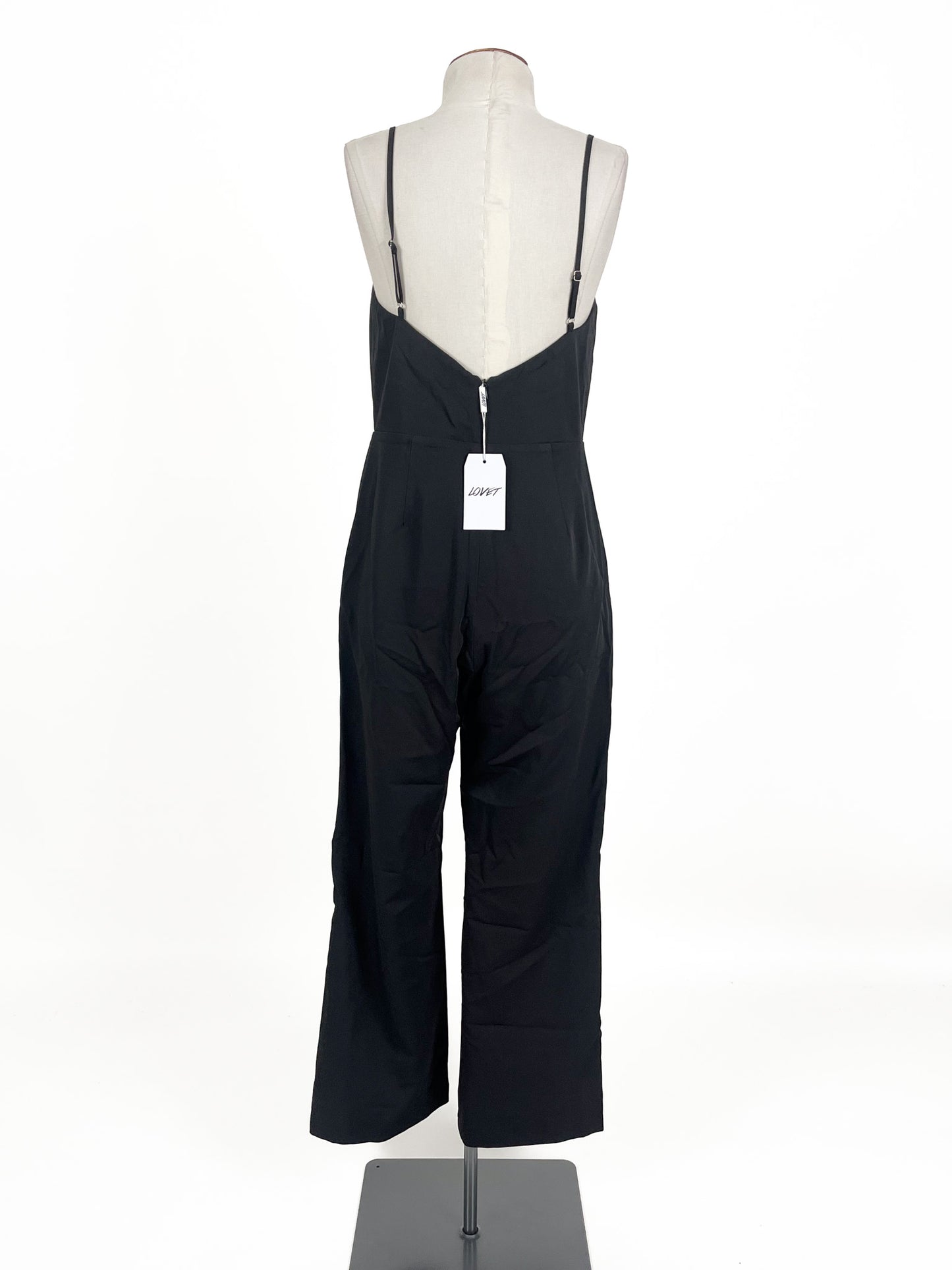 Lovet | Black Casual/Cocktail Jumpsuit | Size M