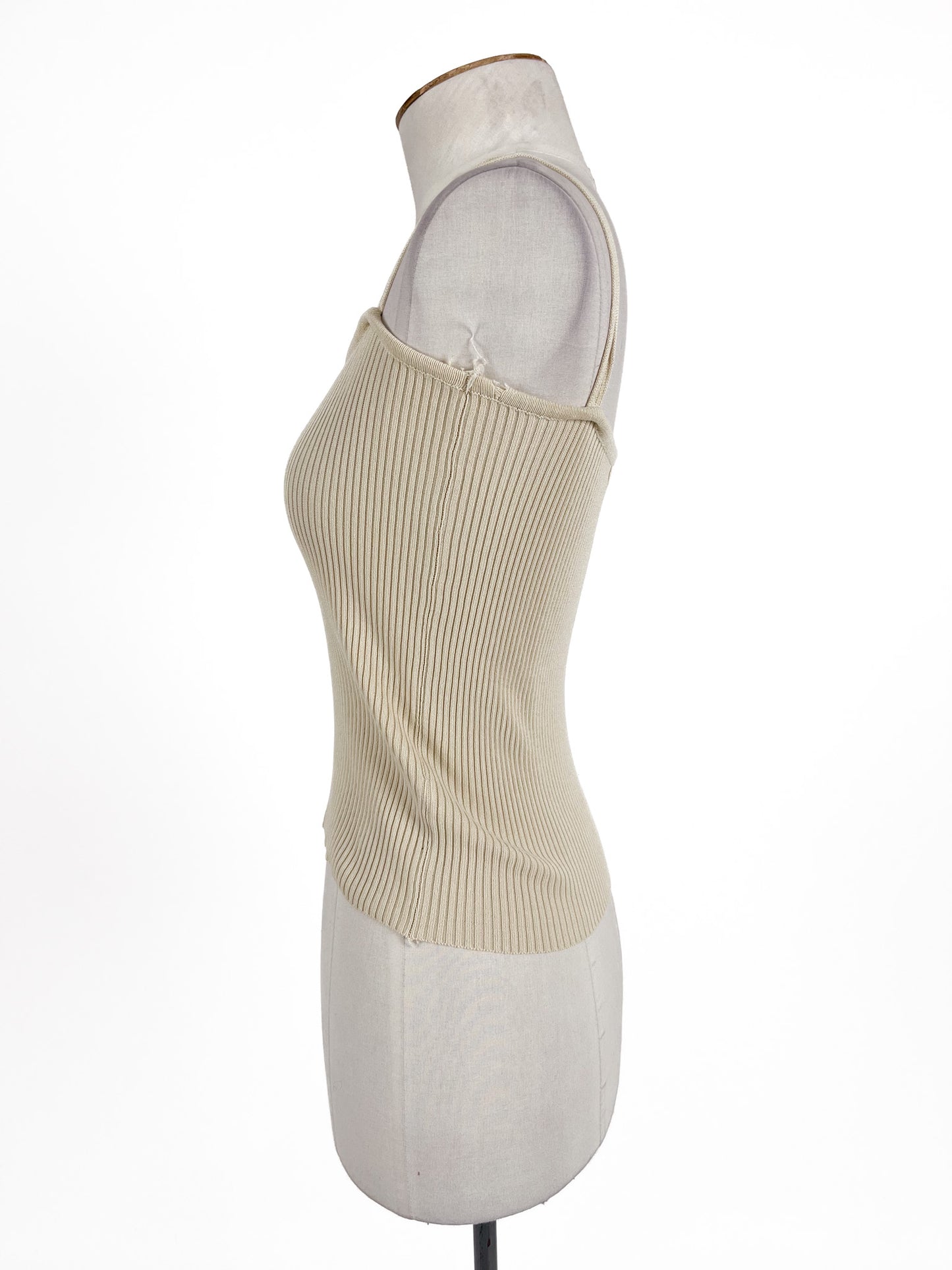 One2 | Beige Casual Top | Size XS