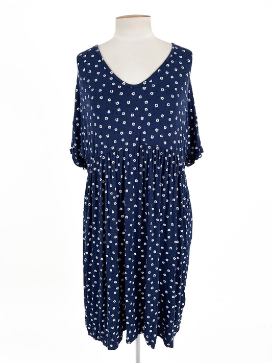 Wednesday's Girl | Navy Casual Dress | Size 18