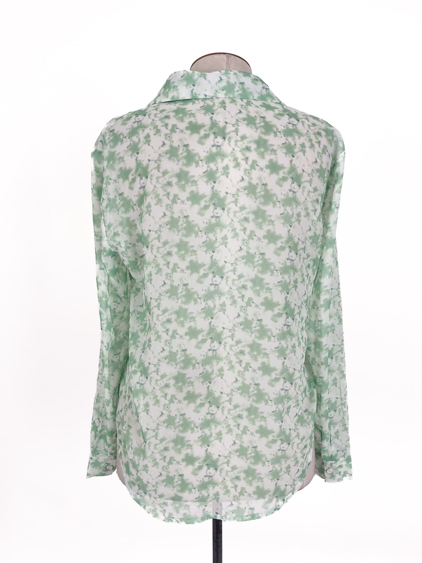 Cider | Green Casual Top | Size S