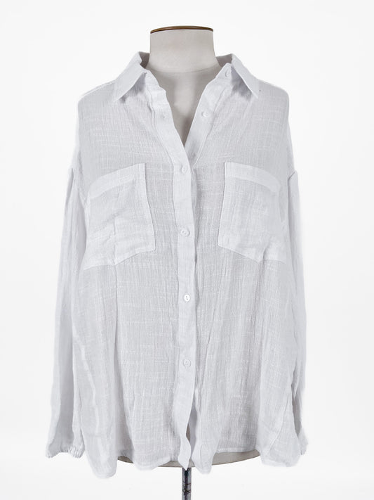 Pagani | White Casual/Workwear Top | Size 14