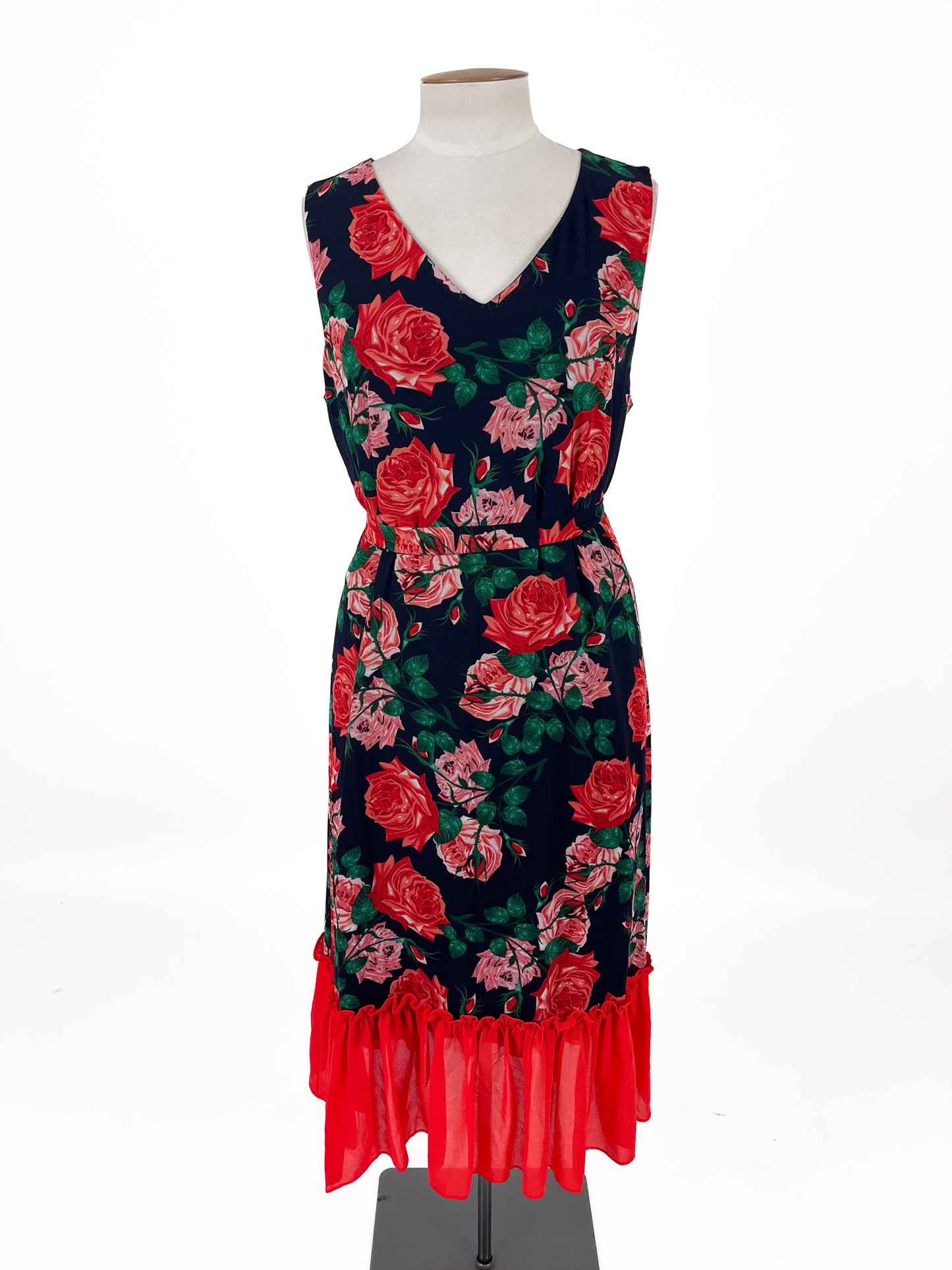 Charlo | Multicoloured Casual/Cocktail Dress | Size 14
