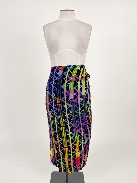 Tradision Touch | Multicoloured Casual Skirt | Size L