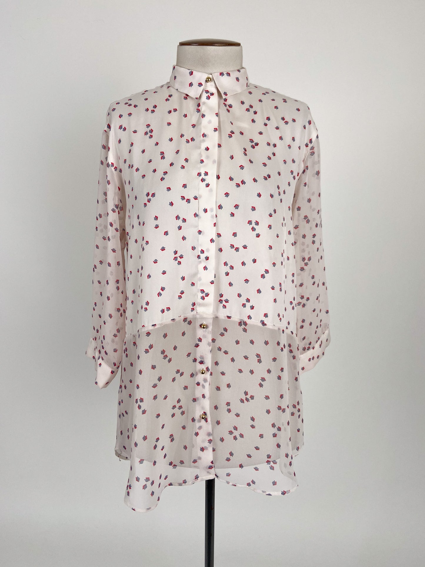 Zara | Multicoloured Casual/Workwear Top | Size S